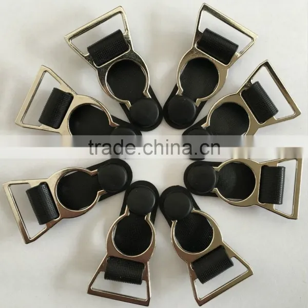 20mm 2017 Dubaa Trading Inc Sexy Lingeries Accessories Silver Garter Metal Suspender Clip NEW Style photo-3