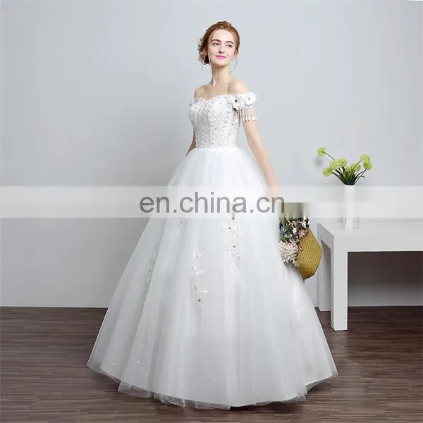 HS1603 Cheap High Quality Cute Wedding Dress Bridal 2016 photo-3