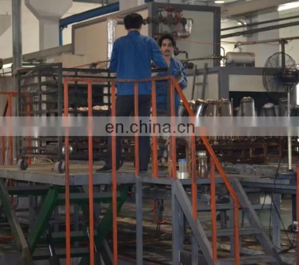 Factory Made Fire Extinguisher Inside Powder Coating Machine 220 Cylinder/hour