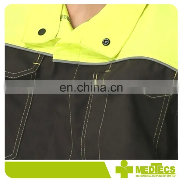 Yellow Automotive Worker Workwear Uniform Jackets photo-3