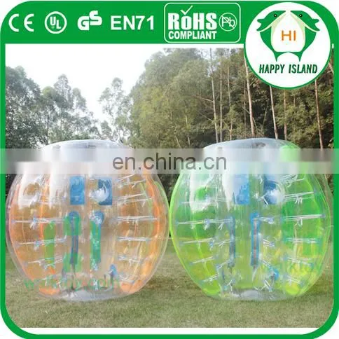 HI New Design TPU/PVC Double Ropes Crazy Inflatable Belly Bump Ball for Sale photo-3