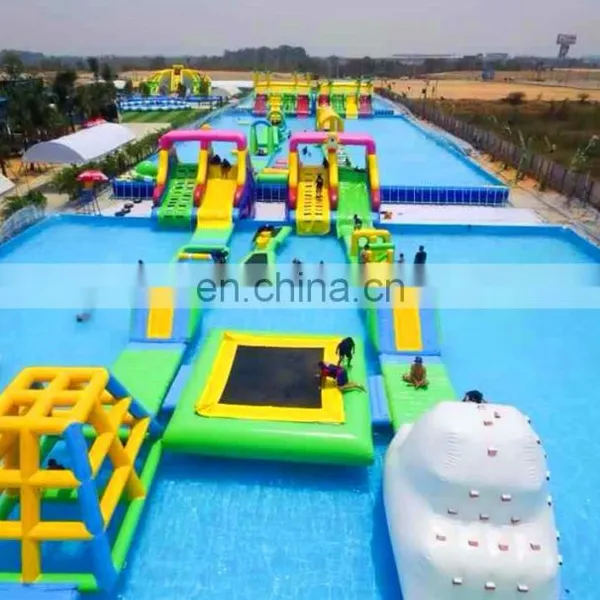 Water Park Metal Frame Blue Ocean Bracket Swimming Water Pool For Kids And Adult photo-2