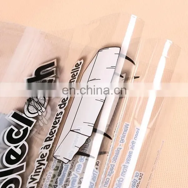 High Quality Clear Opp Bag With Adhesive Strip Opp Bag for Tablecloth Cpp/opp Bag With Customized Printing photo-3