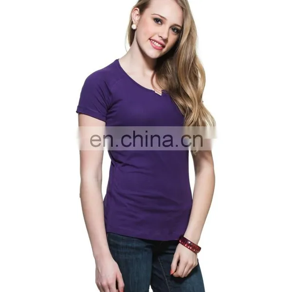 Blue Raglan Sleeve T-shirt Top Quality Cotton,female Short Sleeve Raglan t Shirt Wholesale photo-2