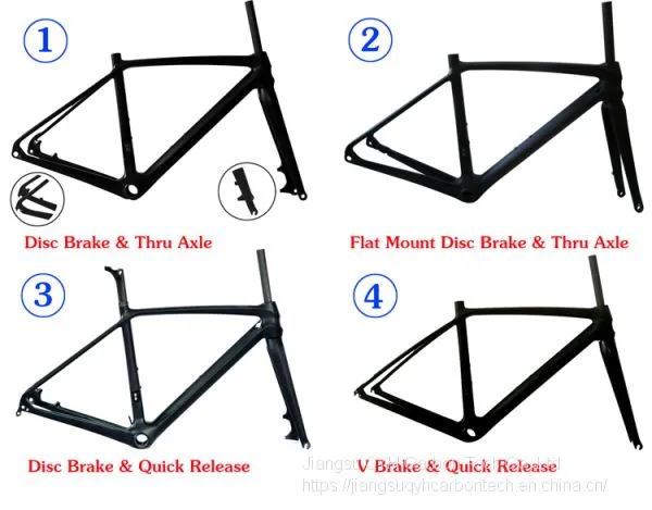 QTOUR Carbon Bike Frame Road Racing Carbon Bicycle Frame Carbon Fiber Bike Frame Jiangsu QYH Carbon Tech Co Ltd photo-2