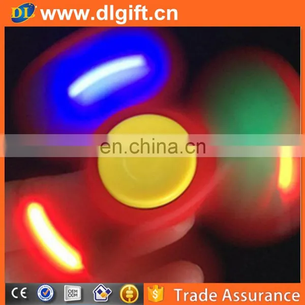Canada Hot Sale Toy Custom Led Hand Platic Wind Alloy Spinner photo-3