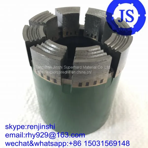 Impregnated hq Diamond Core Bit for Hard Rock Coring photo-5