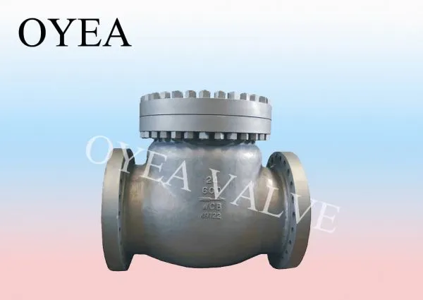 ANSI API Wcb Wc6 Cast Steel Forged Steel High Temperature High Pressure Power Station Check Valve