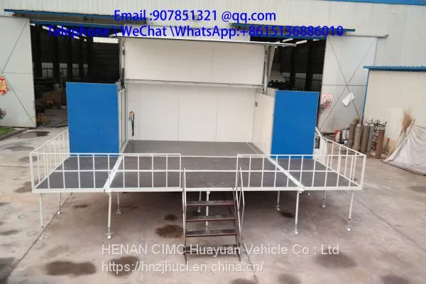 4.2 Meters Mobile Roadshow Stage Truck photo-3
