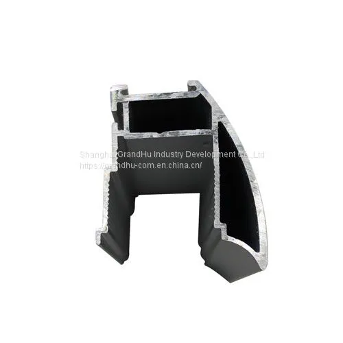 Wardrobe Sliding Door Aluminium Profile Vertical Frame Handle for 18 mm Board FE System photo-4
