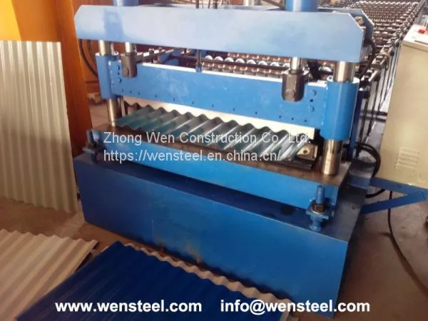 WEN STEEL- a Professional Manufacturer of Steel Composite Metal Plate Production Lines Roll Forming Equipment . photo-2