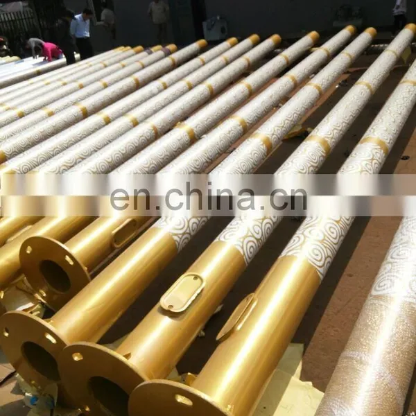 Factory Pole Outdoor Lighting Posts Cast Aluminum Lamp Post photo-7
