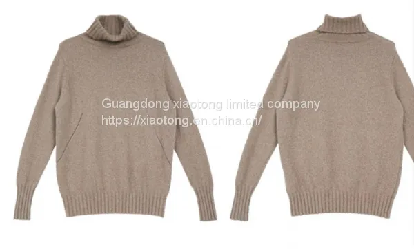 Fashion Women Clothing Thick Wool Turtleneck Loose Knit Sweater photo-2