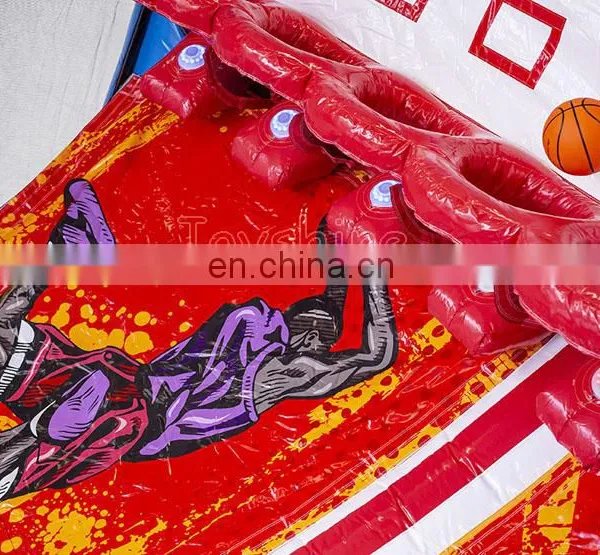 China Fun Inflatable Basketball Game Hoop Shooting Bouncer For Sale photo-4