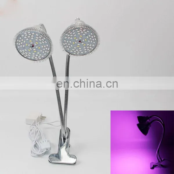 LED Clip Plant Growth Lamp Double-headed Plant Light 24W Full Spectrum Plant Growth Light photo-3