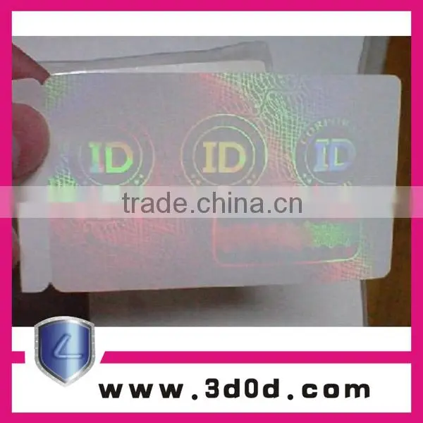 Custom Self Adhesive Transparent or White PVC Waterproof Label photo-5