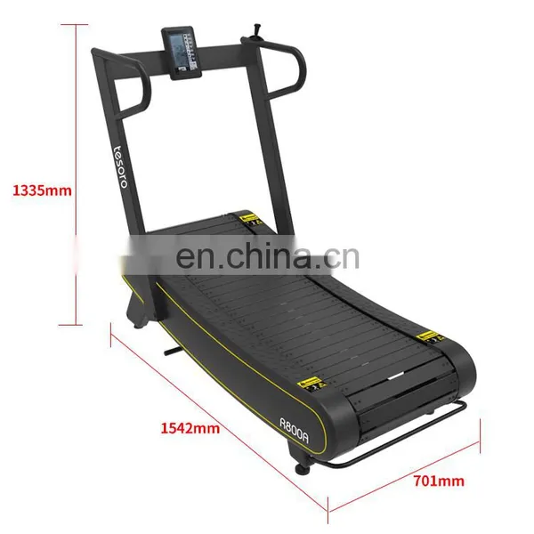Curved Treadmill & Air Runner Low Price Treadmill for Gym and Home Use Foldable Curved Treadmill Running Machine for Exercise photo-4
