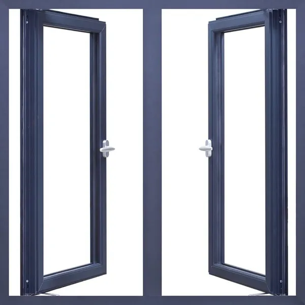 tempered glass Aluminum Casement Window