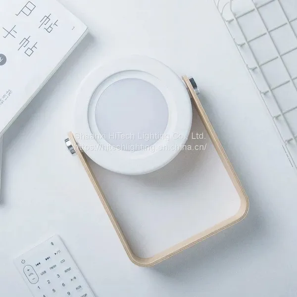 LED Multifunction Camping Travel Lantern Portable Foldable LED Desk Lamp Dimmer Flashlight photo-5