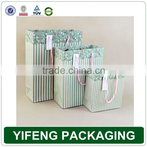 New Design High Quality Printed Fashion Gift Bag Paper photo-6