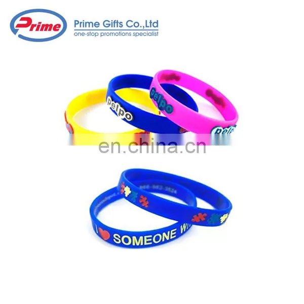High Quality Rubber Silicone Bracelet Wrist Bands Sport Customized Silicon Wristband photo-3