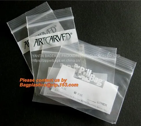 Reusable Zipper Flat Bottom k Bag Food Double Track, Mini Grip Bag, Mini Zip Lock Bag, Zip Seal Bag, Zipper Bag, S photo-2