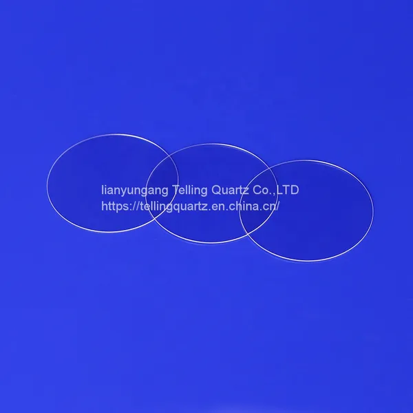 Quartz Plate Quarz Disk Quartz Glass Round Plate photo-2