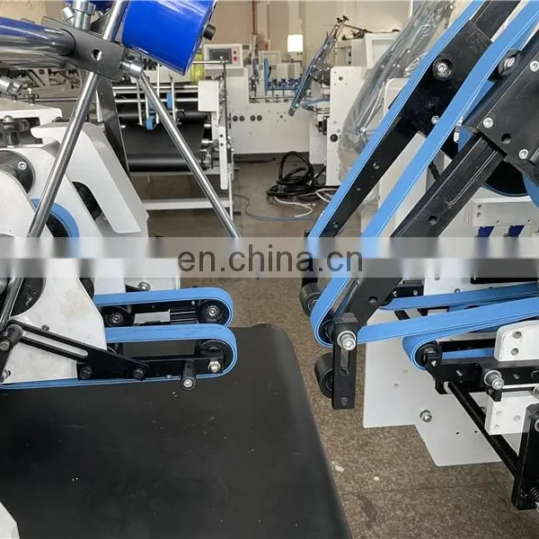 UFG600AG Automatic Pre-fold Crash Lock Bottom Folder Gluer, Fried Chicken Packaging Box Folding Gluing Machine photo-2