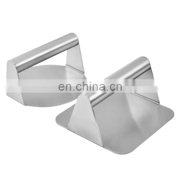 Stainless Steel Household Manual Grill Pressure Meat Press Hammer Tear photo-3