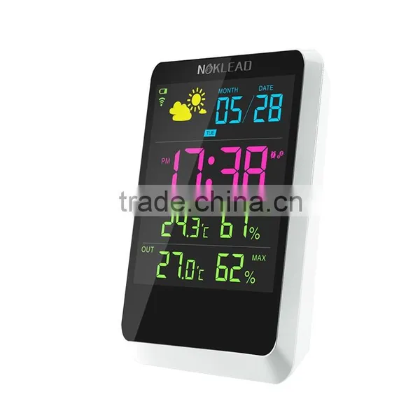 Date Color Wireless Digital Weather Clock photo-2