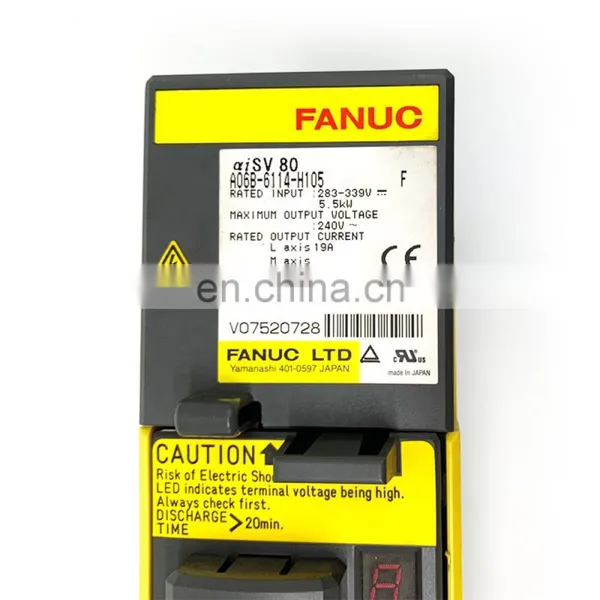 100% Brand New and Original SERVO AMPLIFIER MODULE A06B-6114-H105 photo-2