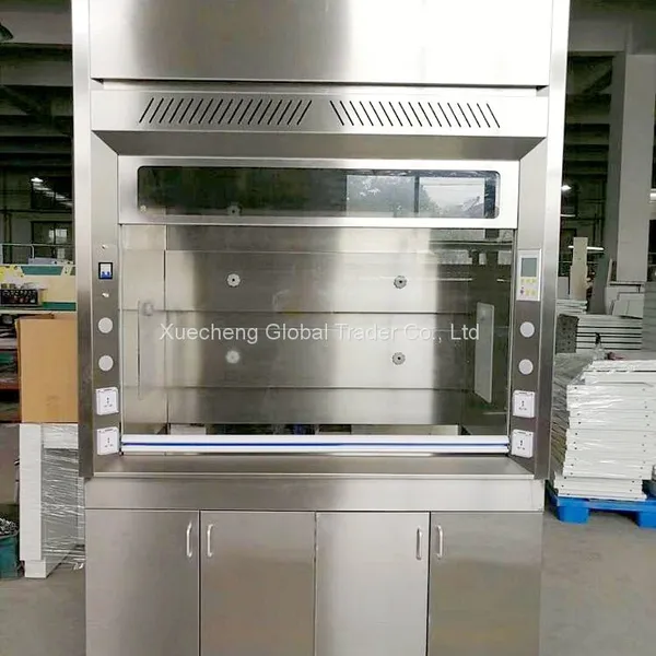 Cheap Price Stainless Steel Standard Type Fume Cupboard 5 Feet Wide Laboratory Fume Hood photo-4