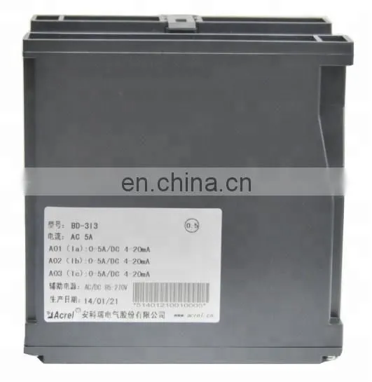 power transducer 4 20ma output  3 phase current transducer power transducer 4 20ma