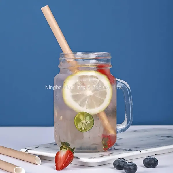 12mm Eco Friendly Biodegradable Pointed Disposable Paper Straws (5000/ Ctn) photo-5
