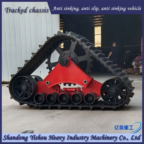 Customization and Modification of Various Models of Rubber Anti Trap Track Chassis photo-2