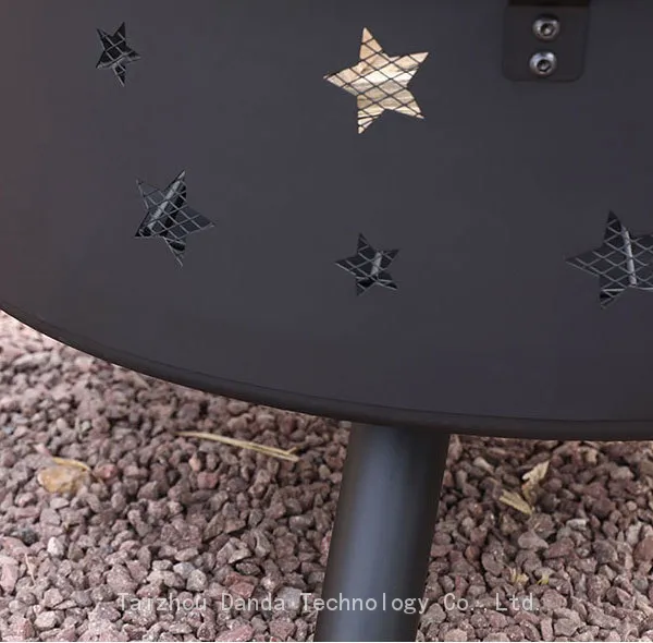 Star And Moon Outdoor Smokeless Fire Pit Wood Burning Patio BBQ Grills photo-4
