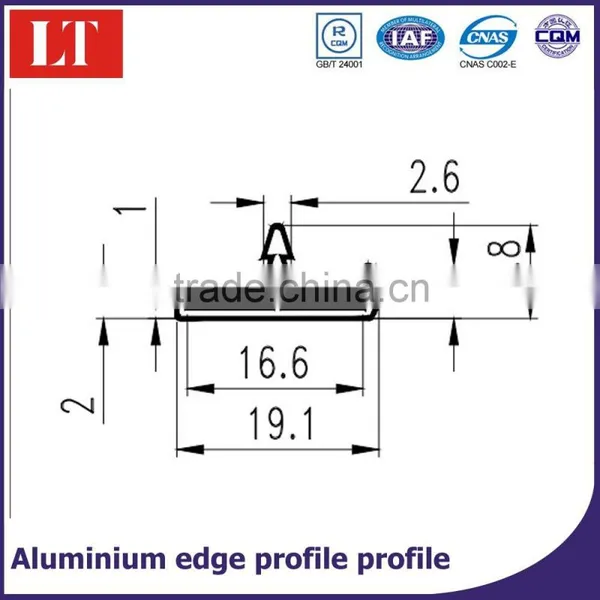 16mm T Shape Extrusion Profile for MDF Frame photo-2
