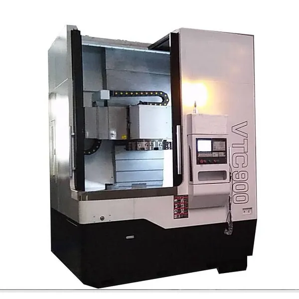 Cnc Vertical Lathe, Small Cnc Vertical Lathe, Vtc900 Cnc Vertical Lathe photo-2
