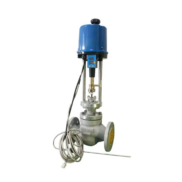 Manufacturer Direct Sales Electric Control Valve, Stainless Steel Flange Electric Temperature Regulating Valve photo-2