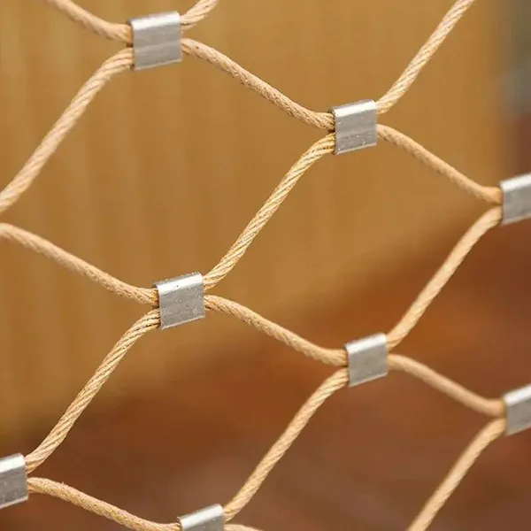 Xuanrong Construction Site Fall Prevention Net 304 Stainless Steel Wire Rope Net Safety Anti-fall Net Corrosion Resistant