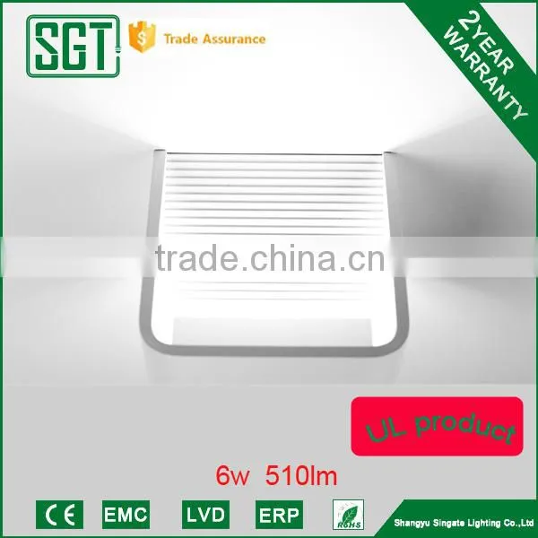 ce Rohs Certification High Lumen 6w SMD Fancy Wall Light
