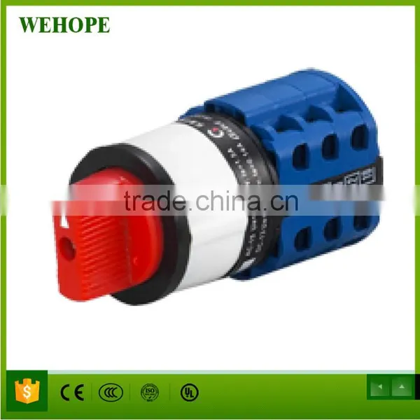 4 position rotary switch, function of change over switch, automatic switches