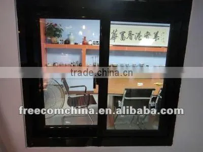 China good quality and competived price aluminium doors /glass curtain wall /garage door/office partition and aluminum windoow