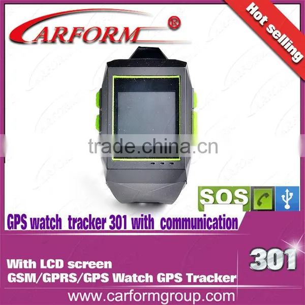 2014 Factory Selling Real Time Easy Carry Mini Waterproof 301 Gps Watch Tracker,locator Device for Kids,elderly, Adults photo-3