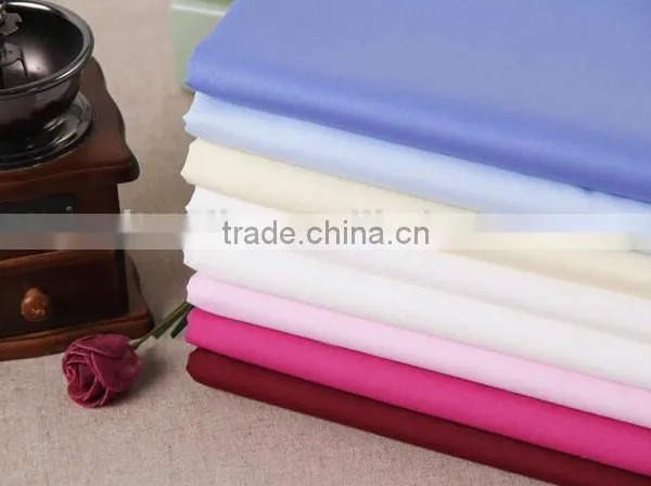 Polyester-cotton Plain Dyed Fabrics Wholesale photo-2