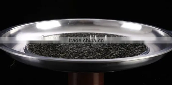 Baking Pan With Wood Charcoal Barbecue Grill