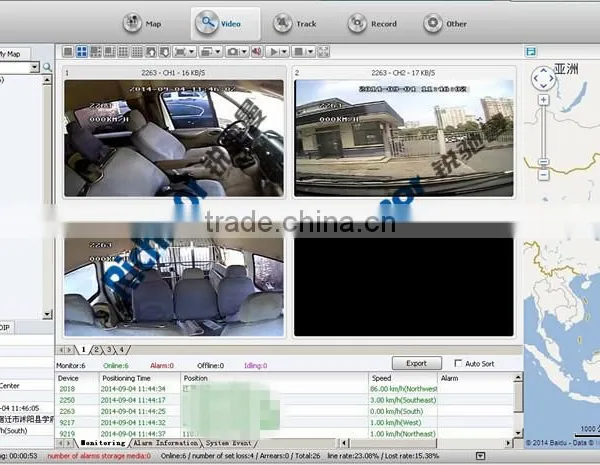 Richmor Vehicle CCTV Surveillance/32GB Micro SD Memory Card Real Time Recording 8ch.Mobile DVR Supplier photo-5