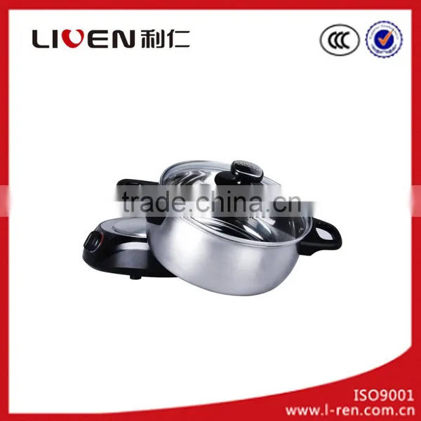 Electric Stainless Steel Mini Hot Pot photo-5