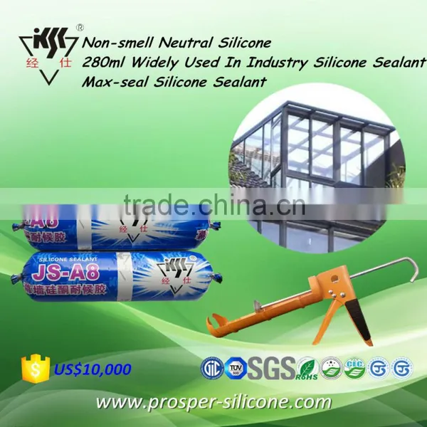280ml Non-smell Neutral Silicone Widely Used In Industry Silicone Sealant Max-seal Silicone Sealant photo-4