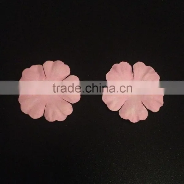 Scrapbook Mulberry Paper Flower Embellishment